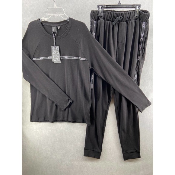 Hugo Boss Underwear & Socks Hugo Boss Pajama Set Mens S Black